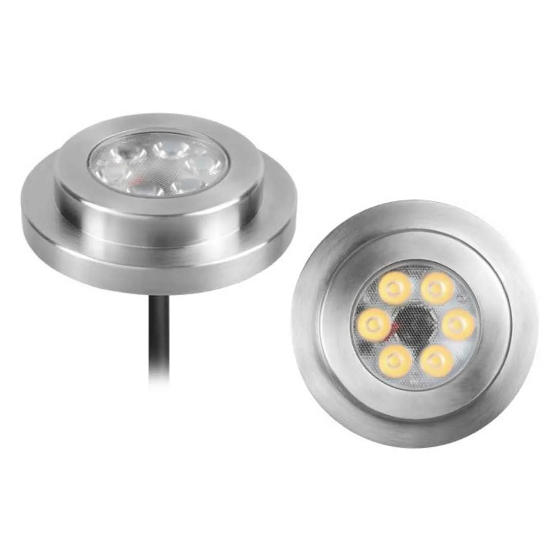 led upotettava päältä ja sivulta