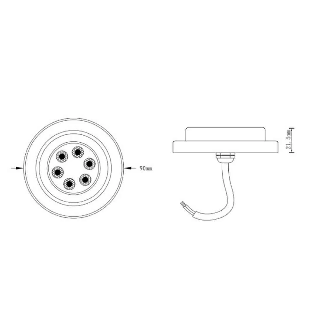 Upotettava LED laiturivalaisin - Image 5