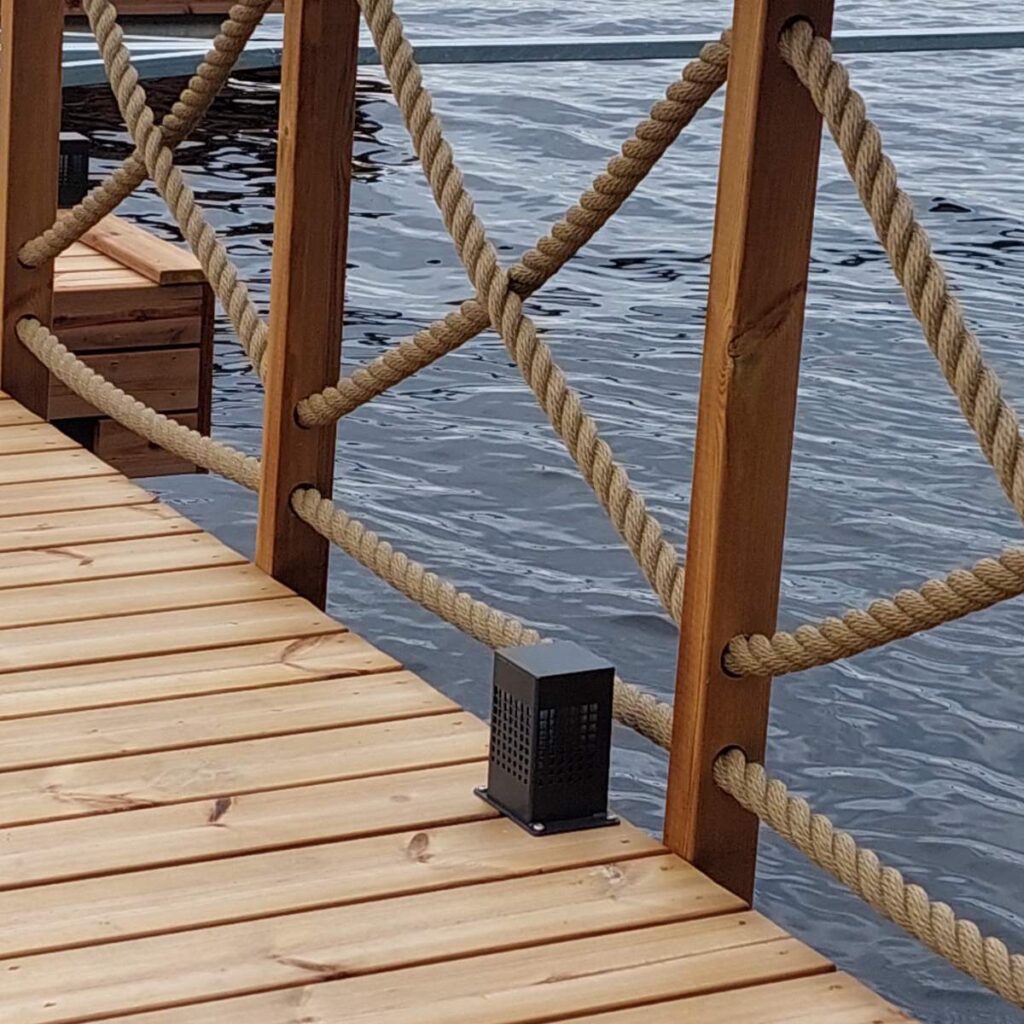 valo matala ja kaide