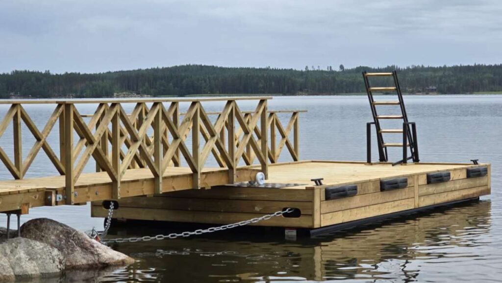 SAvorak putkiponttonilaituri 3,15x6m, Vesijärvi