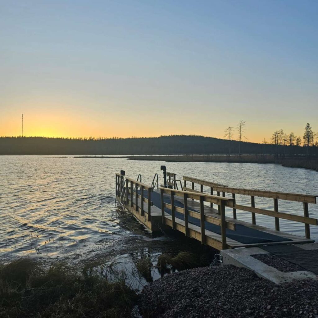 SAvorak talviuintilaituri 2,35x6m, Sodankylä