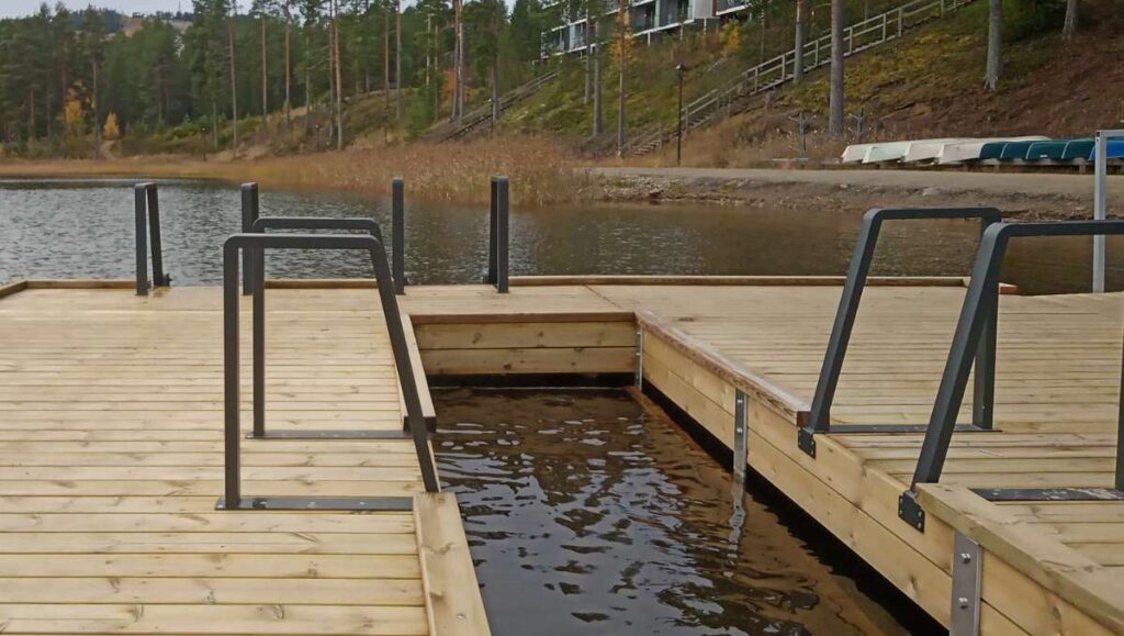 Savorak melontalaituri, Vuokatti_melontaluiska