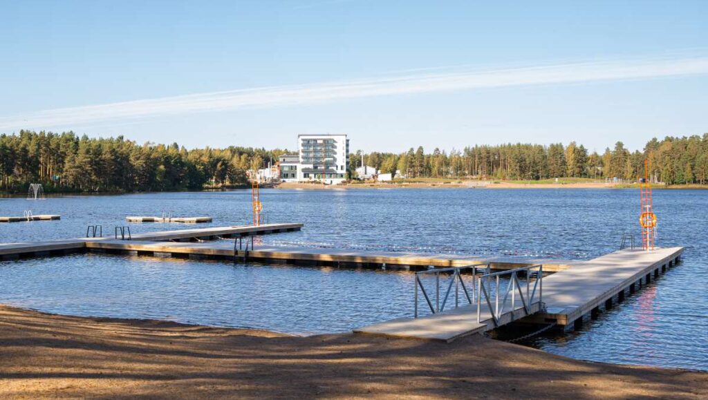 Uimalaituri, Pyhtää