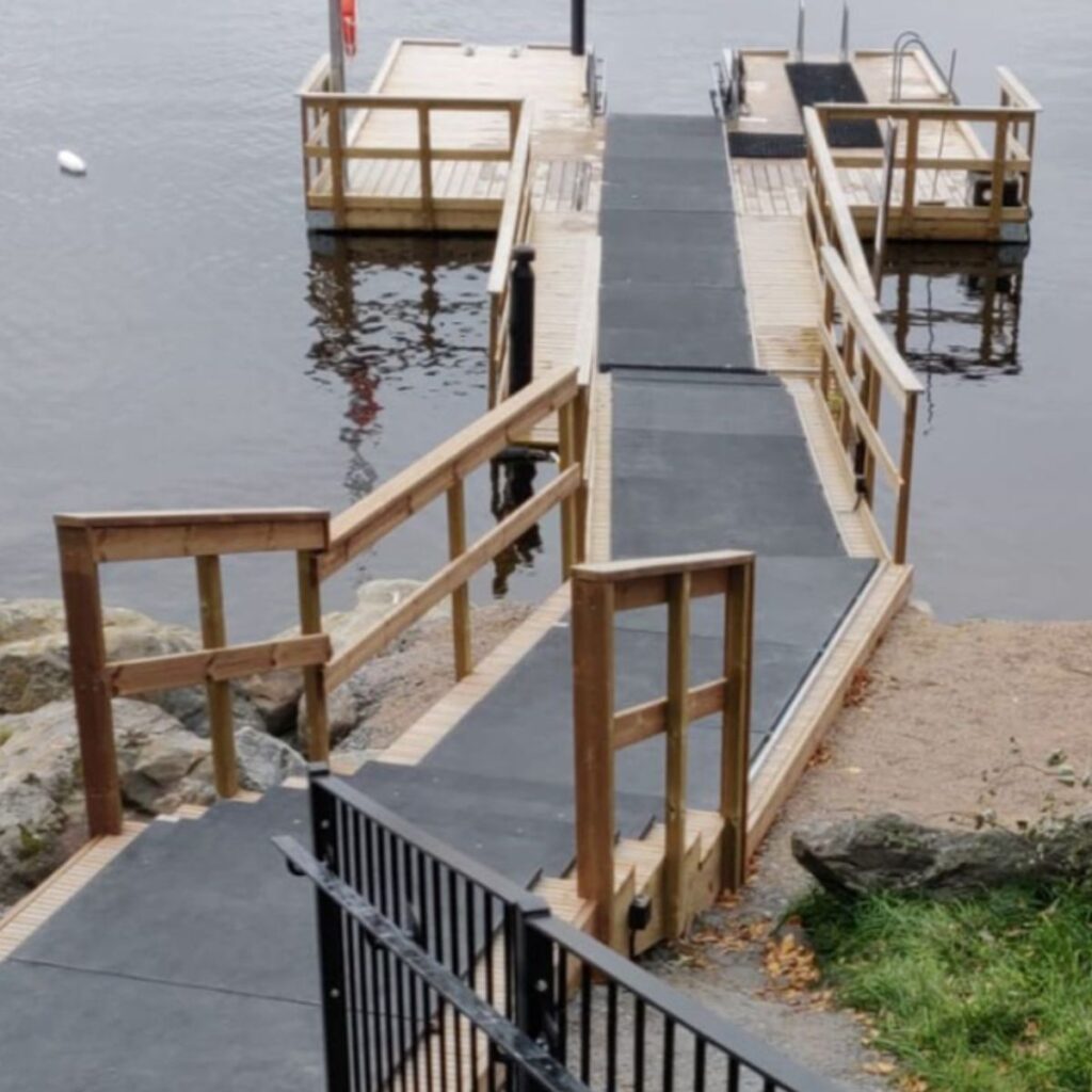 sulanpito laiturilla