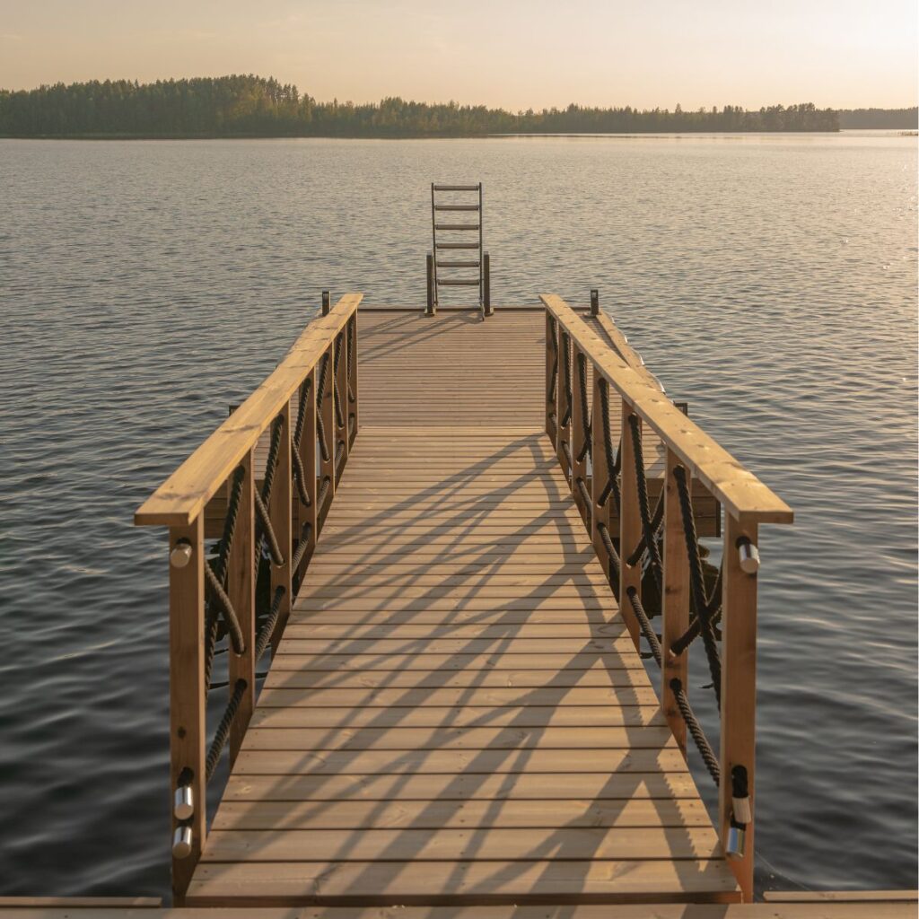 savorak laituri puhdas ja kunnostettu