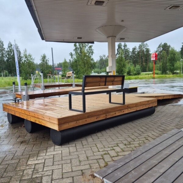 savorak mallilaituri mökki 3-15 x 4 m aallotar