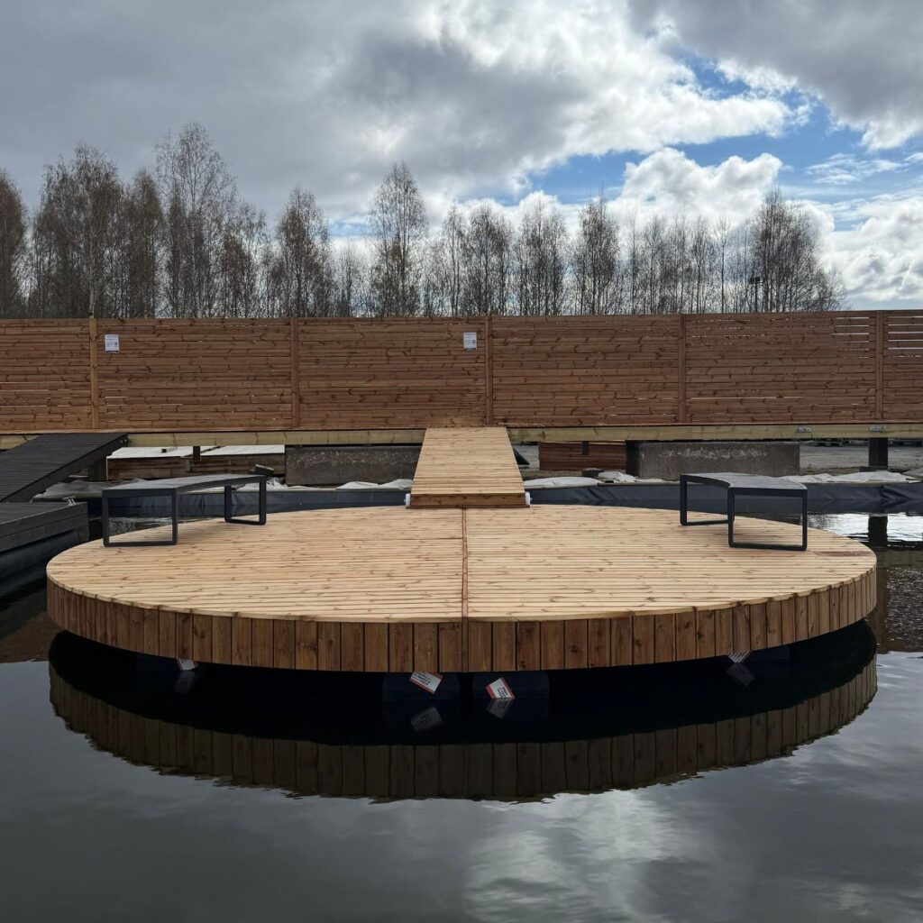 savorak pyöreä laituri 6 m