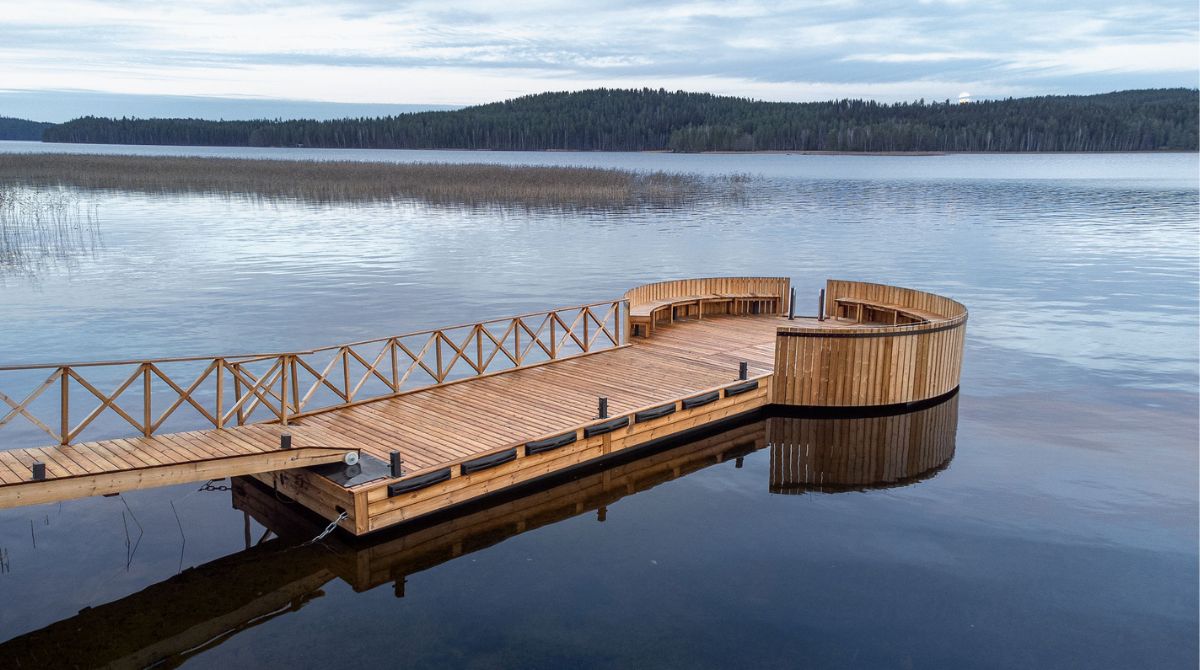 savorak pyöreä laituri