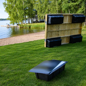 sauna 2 laituri ylhäältä