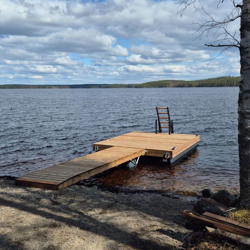 Savorak rullaponttonilaituri 3.15x4m Savorak rullaponttonilaituri 3.15x4m